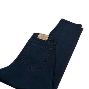 Eddie Bauer Men's Straight-Leg Jeans in Deep Black